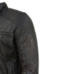 Milwaukee Leather SFM1861 Men’s Two-Tone Leather Jacket with Front Zipper Closure - Image 5