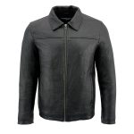 Milwaukee Leather SFM1875 Men’s New Zealand Lambskin Leather with Shirt Style Collar - Image 6
