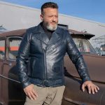 Milwaukee Leather SFM1890 Men’s Blue Leather Classic Moto Leather Jacket - Image 4