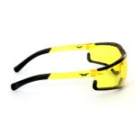 Hot Leathers Safety Wings Sunglasses with Yellow Lenses SGF1067 - Image 3