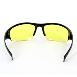 Hot Leathers Safety Sunglasses with Yellow Lenses SGF1070 - Image 4
