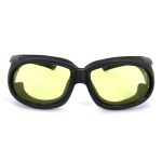 Hot Leathers SGF1075 Yellow Foam Padded Defender Glasses - Image 2