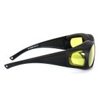 Hot Leathers SGF1075 Yellow Foam Padded Defender Glasses - Image 3