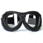 Hot Leathers Big Ben Riding Goggles with Clear Lenses SGG1002 - Image 2