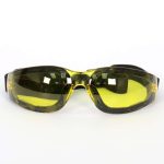 Hot Leathers Safety Sunglasses Goggles with Yellow Lenses SGG1014 - Image 2