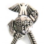 Hot Leathers SGH1021 Semper Fi Glasses and Sunglasses Holder Pin - Image 2