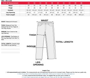 Leather King SH1140 Men’s Black Leather 5 Pocket Jean Style Pants - Image 2