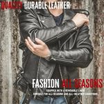 Milwaukee Leather SH1011 Men’s Classic Brando Premium Leather Black Motorcycle Riders Leather Jacket w/ Side Laces - Image 6
