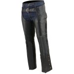 Milwaukee Leather Chaps for Men’s Black Premium Leather Fully Lined – Coin Pocket Motorcycle Riders Chap – SH1115 - Image 12