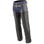 Milwaukee Leather SH1123 Men’s Black Leather Holster Chap with Thigh Pockets - Image 8