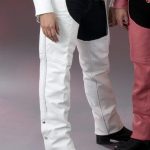 Milwaukee Leather SH1135 Women’s ‘Braided’ White Classic Leather Chaps