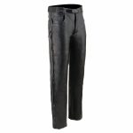 Milwaukee Leather SH1150 Men’s Black Leather Motorcycle Over Pants with Jean Style Pockets