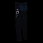 Milwaukee Leather SH1182 Women’s Black with Pink Textile Motorcycle Riding Chaps with Tribal Embroidery - Image 6