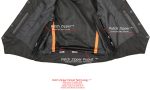 Milwaukee Leather SH1227 Women’s Black Leather Classic Western Motorcycle Rider Vest- Front 4-Snap Button Closure - Image 4