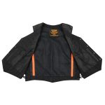 Milwaukee Leather SH1227L Women’s Black Leather Side Laces Classic Western Motorcycle Rider Vest W/4-Snaps Closure - Image 6