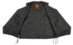 Milwaukee Leather SH1314 Men’s Classic Black Braided Leather Vest with Side Laces - Image 4
