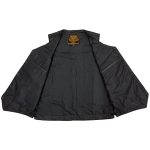 Milwaukee Leather SH1315 Men’s Black Leather Classic V-Neck Side Lace Motorcycle Rider Vest w/ Front Snap Closure - Image 4