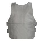 Milwaukee Leather SH1367LZ Ladies ‘Bullet Proof Replica’ Grey Leather Vest - Image 2
