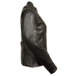 Milwaukee Leather SH1924 Women’s Black 3/4 Length Vented Leather Jacket - Image 2