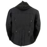 NexGen SH1939 Women’s ‘Reflective Tribal’ Black 3/4 Textile Vented Jacket - Image 2