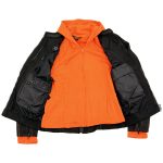 NexGen SH1939 Women’s ‘Reflective Tribal’ Orange and Black 3/4 Textile Vented Jacket - Image 4
