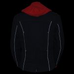 NexGen SH1939 Women’s ‘Reflective Tribal’ Red and Black 3/4 Textile Vented Jacket - Image 6