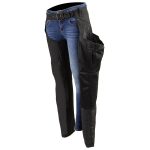 Milwaukee Leather SH1956 Women’s ‘Winged’ Solid Black Textile Chaps - Image 4