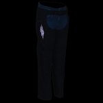 Milwaukee Leather SH1956 Women’s ‘Winged’ Black and Purple Textile Chaps - Image 6