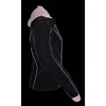 NexGen SH1966 Ladies Black and Pink 3/4 Jacket with Reflective Tribal and Hoodie - Image 9