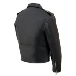 Milwaukee Leather SH2010 Toddlers Black Classic Motorcycle Leather Jacket - Image 5