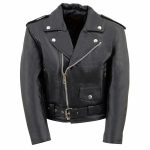 Milwaukee Leather SH2010 Toddlers Black Classic Motorcycle Leather Jacket - Image 7
