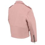 Milwaukee Leather SH2010 Girls Toddler Classic Style Pink Leather Motorcycle Jacket - Image 6