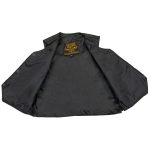Milwaukee Leather SH2011L Kids Black Classic Side Lace Three Snap Leather Vest - Image 4