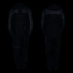 NexGen Ladies SH204901 Black and Grey Armored and Hooded Water Proof Rain Suit - Image 4