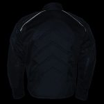 NexGen SH2153 Men’s Black and Blue CE Armored Motorcycle Textile and Leather Combo Jacket - Image 5