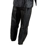 NexGen SH2225 Men’s Black Waterproof Rain Suit with Reflective Piping - Image 9