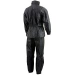 NexGen SH2225 Men’s Black Waterproof Rain Suit with Reflective Piping - Image 11