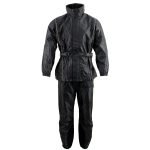 NexGen SH2225 Men’s Black Waterproof Rain Suit with Reflective Piping - Image 12