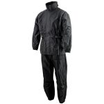 NexGen SH2225 Men’s Black Waterproof Rain Suit with Reflective Piping - Image 10