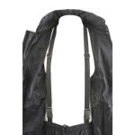 Milwaukee Leather SH2225L Women’s Black and Grey Waterproof Rain Suit with Reflective Piping - Image 4