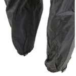 NexGen SH222503 Women’s Motorcycle-Outdoors Black and Grey Hooded Water Proof Rain Suit - Image 9