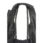 NexGen SH222503 Women’s Motorcycle-Outdoors Black and Grey Hooded Water Proof Rain Suit - Image 6
