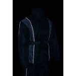 Milwaukee Leather SH2225L Women’s Black and Grey Waterproof Rain Suit with Reflective Piping - Image 8
