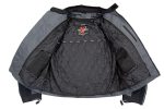 NexGen SH2325 Men’s Armored Two in One Textile and Mesh Racing Jacket with Retractable Hi Viz Protection - Image 4