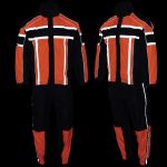 Milwaukee Leather SH233102 Men’s Black and Orange Water Resistant Rain Suit with Reflective Tape - Image 4