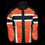 Milwaukee Leather SH233102 Men’s Black and Orange Water Resistant Rain Suit with Reflective Tape - Image 6