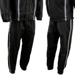 NexGen SH2331 Men’s Black Water Resistant Rain Suit with Reflective Tape - Image 17