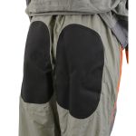 Milwaukee Leather SH2336SGO Women’s Gray and Orange Rain Suit Water Resistant with Reflective Piping - Image 6