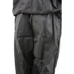 NexGen SH2342 Women’s Black Water Resistant Rain Suit with Reflective Butterflies - Image 7