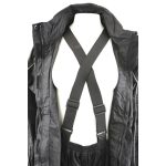 NexGen SH2342 Women’s Black Water Resistant Rain Suit with Reflective Butterflies - Image 4